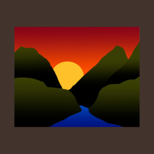 Mountain Sunset T-Shirt