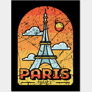 Paris France Posters and Art