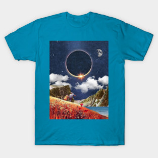 Escape Beyond The Beyond - Surreal/Collage Art T-Shirt