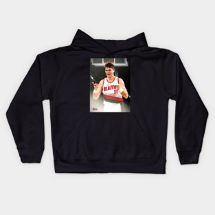 KING SABAS / LOW POLY ILLUSTRATION Kids Hoodie