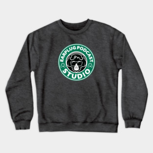 Earplug Starbucks logo tee Crewneck Sweatshirt