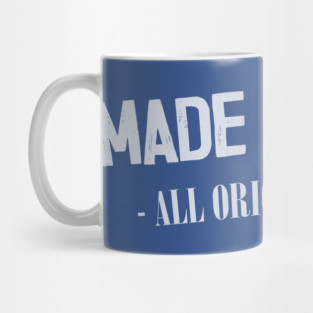 Made in 1989 - All Original Parts / Birthday Gift Design Mug