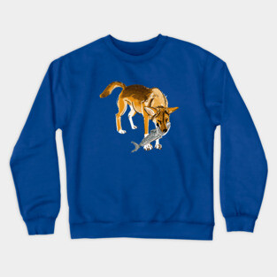 Fraser Island Dingo Crewneck Sweatshirt