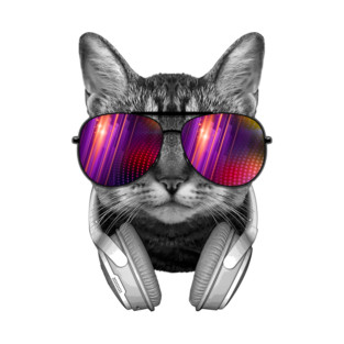 Sunglasses Cat T-Shirt