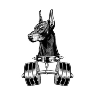 Doberman Gym T-Shirt