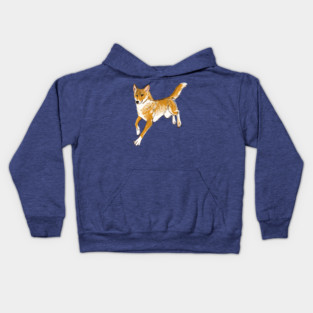 Ginger Alpine Dingo Kids Hoodie