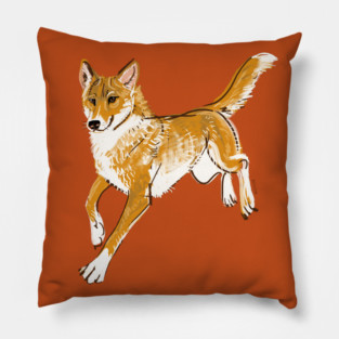 Ginger Alpine Dingo Pillow