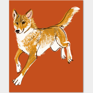 Ginger Alpine Dingo Posters and Art