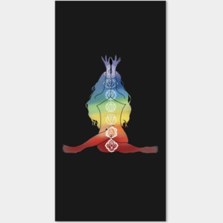 Chakra Goddess #2 Posters and Art