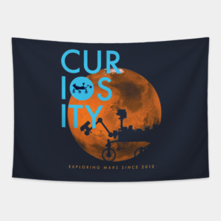 CURIOSITY Tapestry