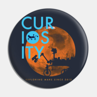 CURIOSITY Pin