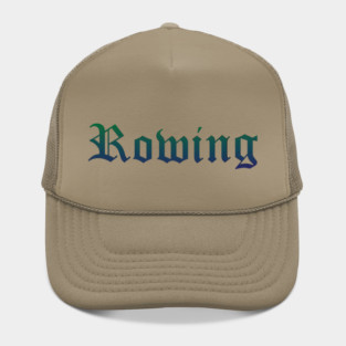 Rowing Gradient Text Hat
