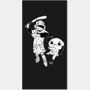 Inktober 2022 - 3 BAT Posters and Art