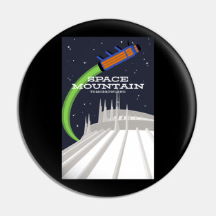 Space Mountain Pin