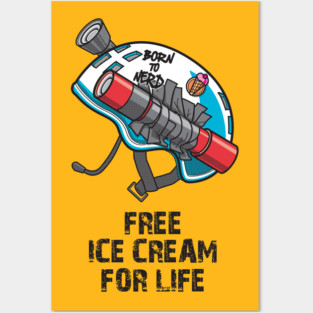 Born To Nerd Posters and Art