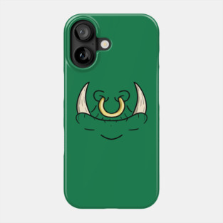 Orc - Face Mask Phone Case