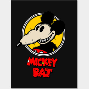 MICKEY RAT Posters and Art