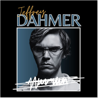 Jeffrey dahmer///original retro Posters and Art