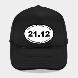 Rush Marathon Song Oval Hat