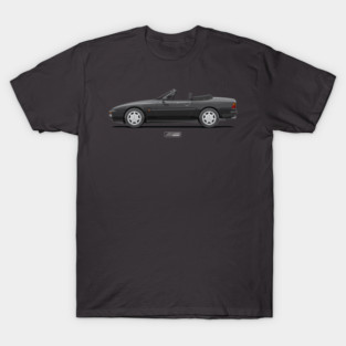 944 Cabriolet Black T-Shirt