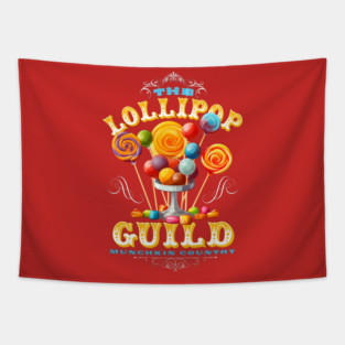 Lollipop Guild Tapestry