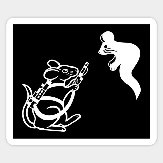 I ain't fraid of no... mouse? Magnet by DeguArts