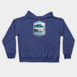 Misty Mountains National Park Kids Hoodie