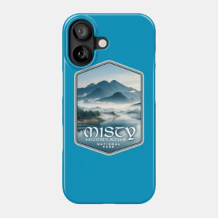Misty Mountains National Park Phone Case