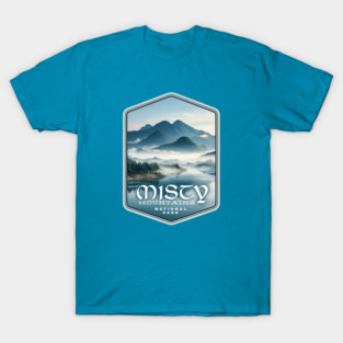 Misty Mountains National Park T-Shirt