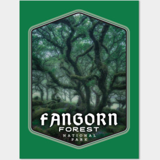 Fangorn Forest National Park Posters and Art