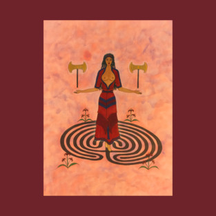 Dark Ariadne: Lady of the Labyrinth T-Shirt
