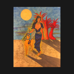 Therasia: Minoan Goddess of the Sun T-Shirt