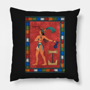1 The High Priest from The Minoan Tarot Pillow