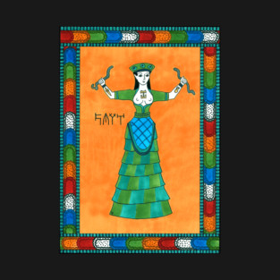 5 The Adept from The Minoan Tarot T-Shirt