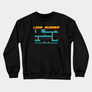 retro gaming - Lode Runner Crewneck Sweatshirt