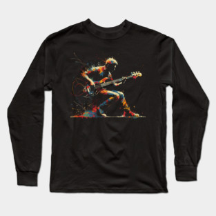 Bass Guitar Player Long Sleeve T-Shirt