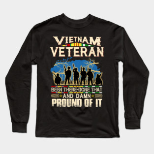 Vietnam Veteran Long Sleeve T-Shirt