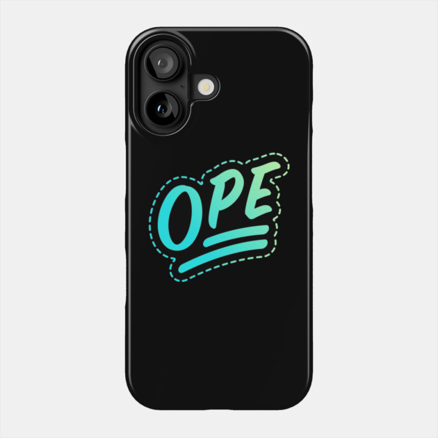 Ope - Original Phone Case by allisawr