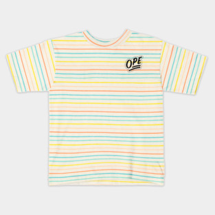 Ope - Black Kids T-Shirt