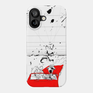 Fear and Loathing in Muppet Vegas (Vertical version) Phone Case