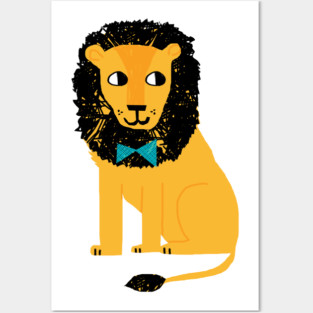 Lion Posters and Art