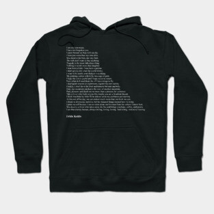 Frida Kahlo Quotes Hoodie