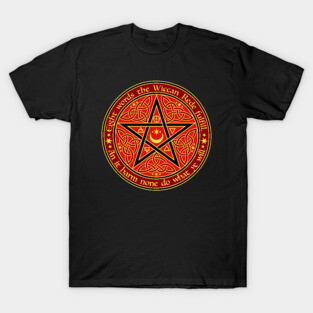 Red Witch Crest T-Shirt