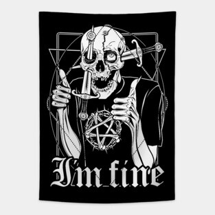 I'm fine / Thumbs up Tapestry