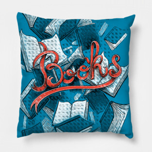 Books Pillow