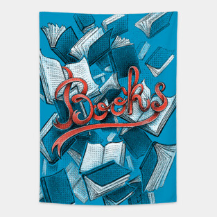Books Tapestry