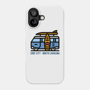 Surf City North Carolina Phone Case