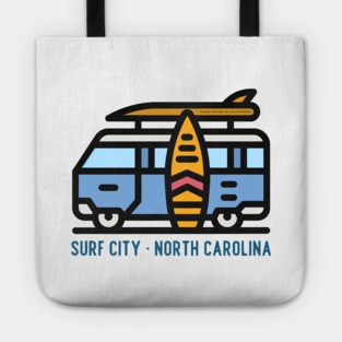 Surf City North Carolina Tote