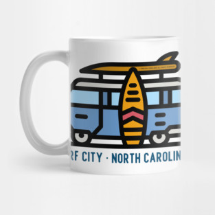 Surf City North Carolina Mug