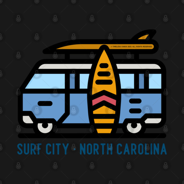 Surf City North Carolina by Timeless Chaos